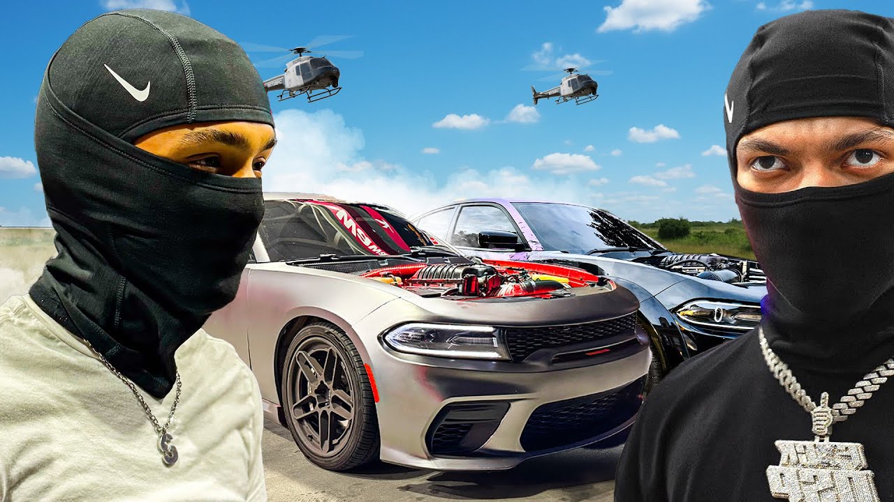 WE WENT ON A CHASE IN OUR DEMON 170 CHARGERS.. (FT. SRT LEN)