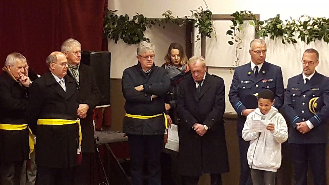 Armistice Gerpinnes 2018 7 100 ans de la fin de la guerre 14-18 Discours de diférentes personnes