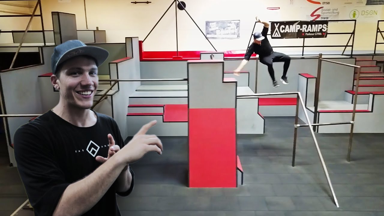 GERMANY'S FIRST PUBLIC PARKOUR GYM!