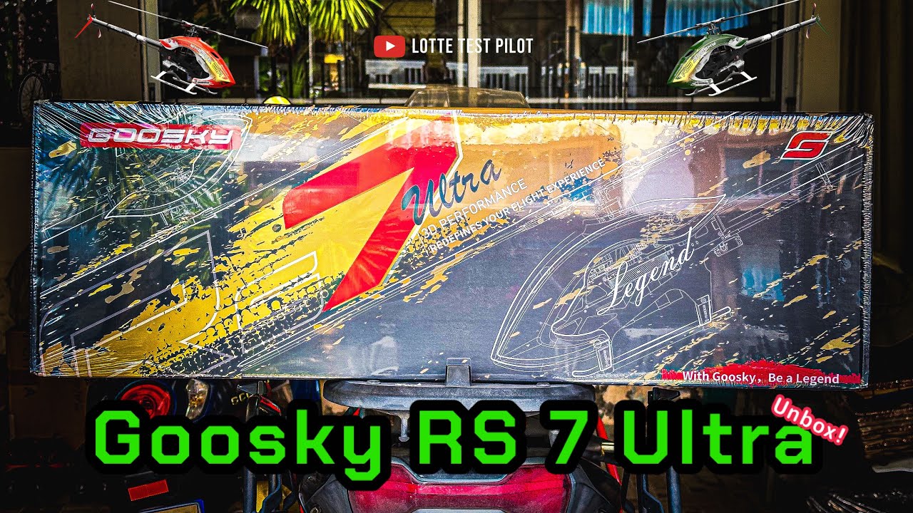 Unbox : เปิดกล่อง Goosky RS7 Ultra - Pilot Lotte Chawanagon