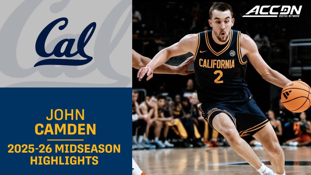 California F John Camden Midseason Highlights | 2025–26 ACC Men’s Basketball