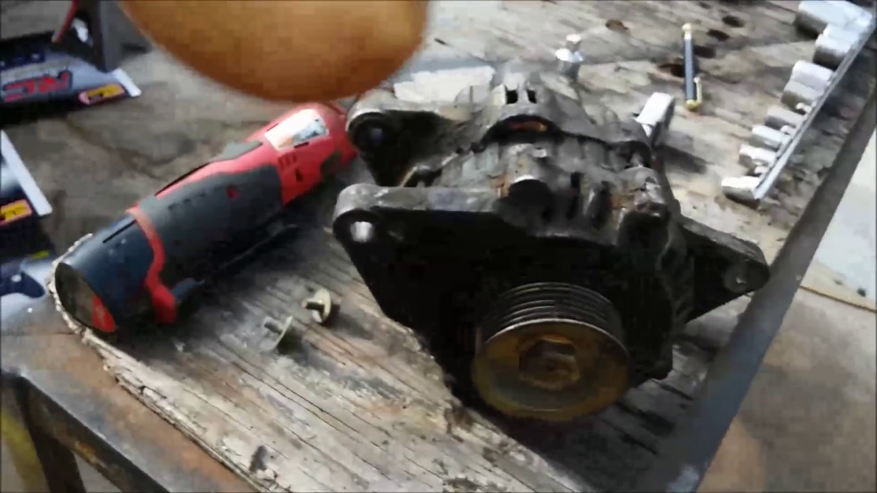 2000 Montero Sport alternator