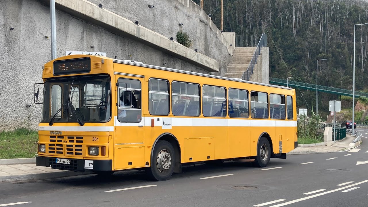 *THRASH* MA-94-27 (261) Volvo B10M Camo Camus (Horarios Do Funchal)