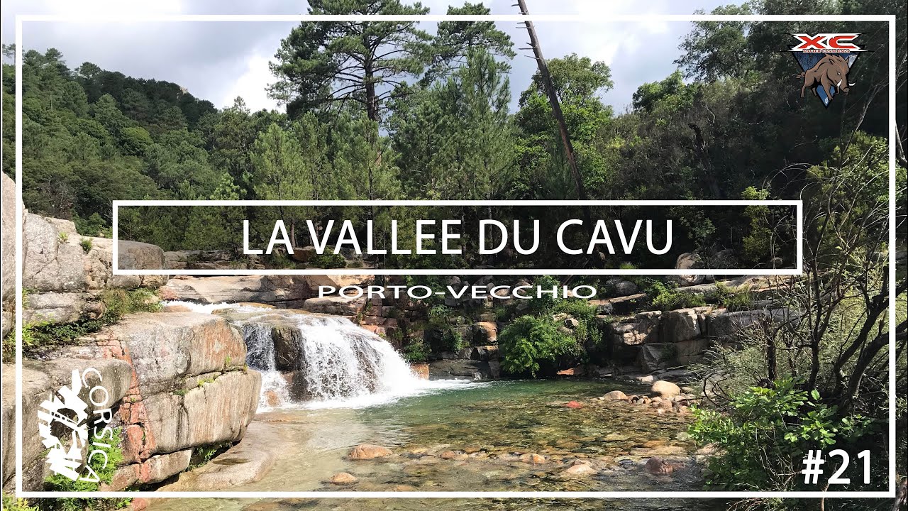 Randonnée Corse #21 : Vallée du Cavu (Porto-vecchio) (Drone) cascades, vasques (Hiking Corsica)