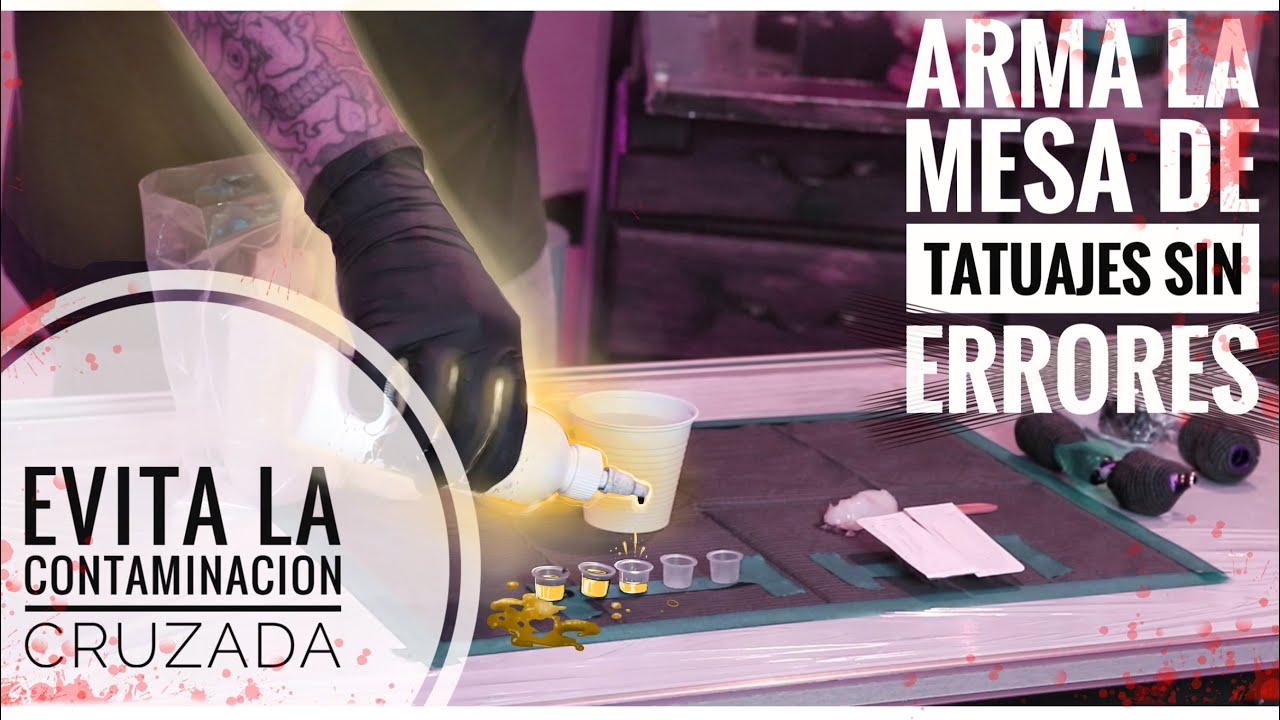 COMO ARMAR Y DESARMAR UNA MESA DE TATUAJES, CORRIGE ERRORES COMUNES. ACTUALIZA TU MÉTODO |Axel López