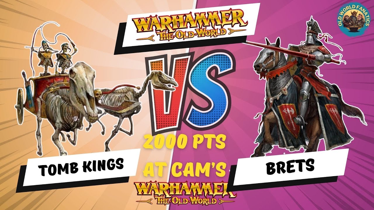 Цари гробниц против Бретоннии — 2000 очков — Warhammer The Old World