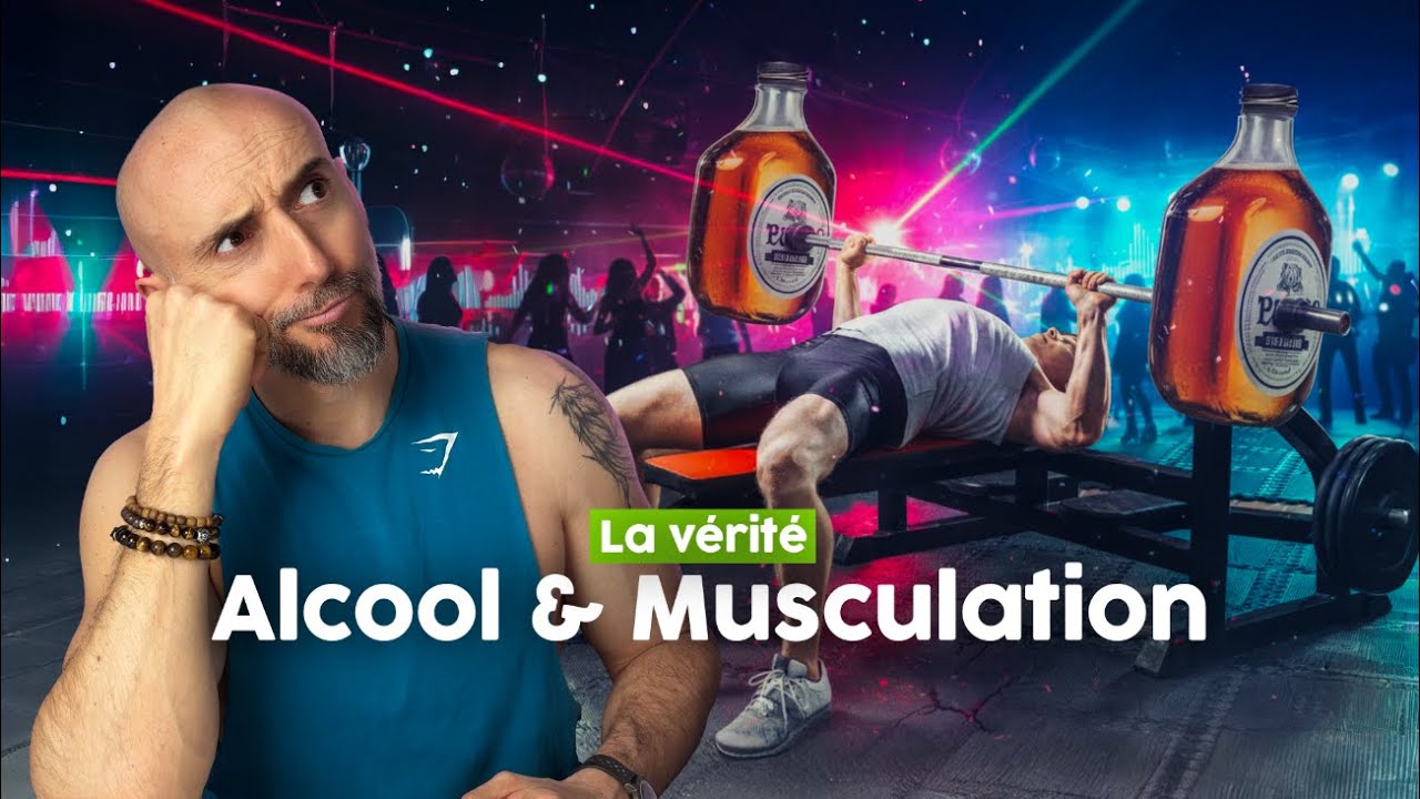 🍷L'ALCOOL t'emp&ecirc;che vraiment de PROGRESSER en MUSCU !? 🤔