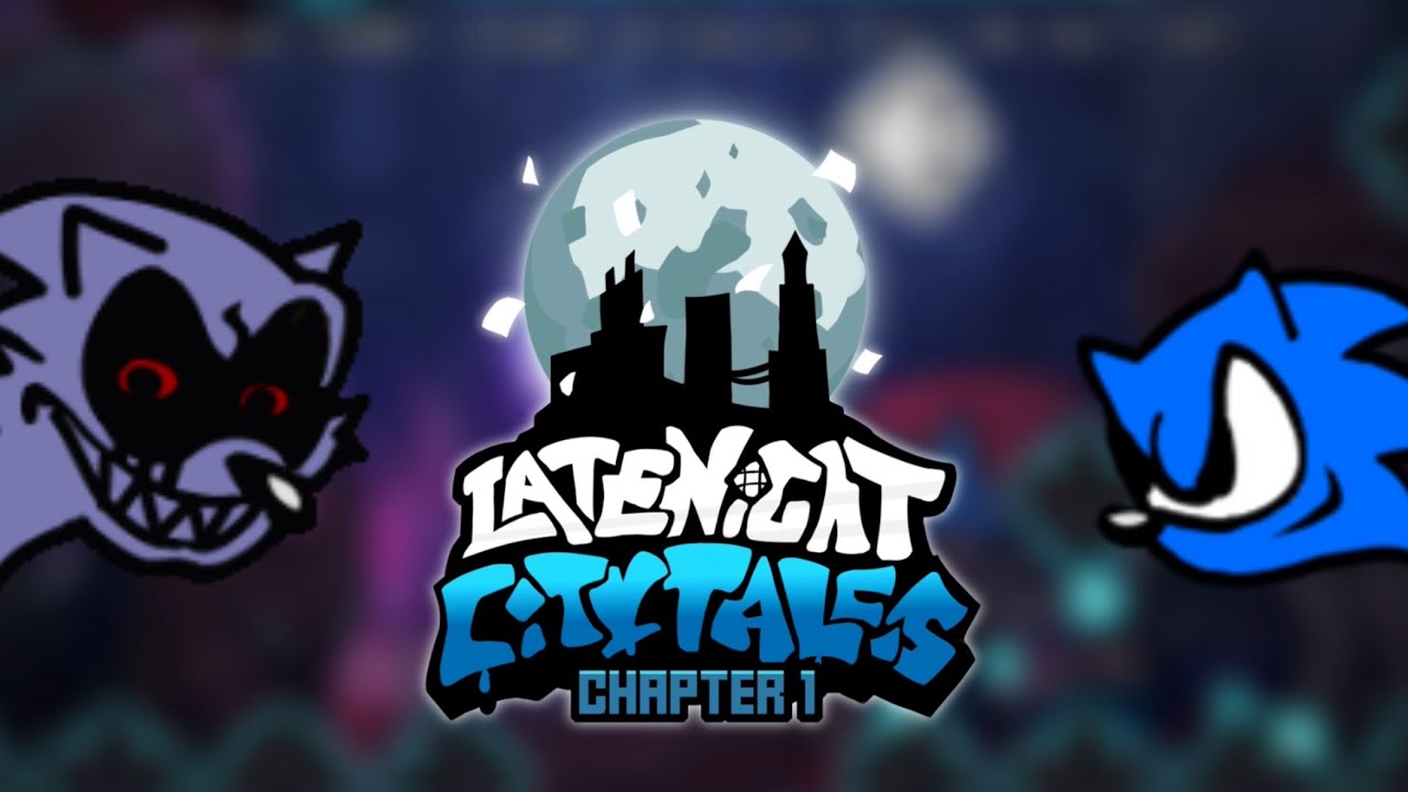 Lord x vs Sonic | FNF Late Night City Tales chapter 1 | Aquaphobia | Costume chart