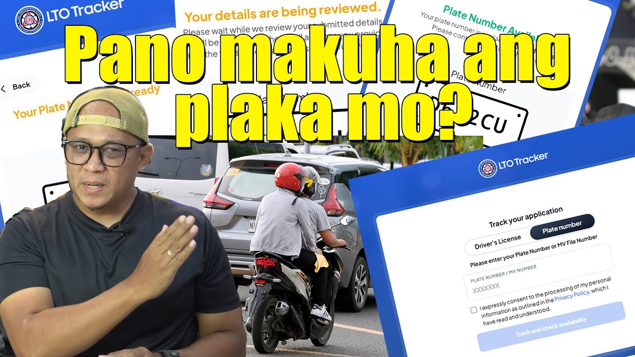 2025 LTO Guidelines in Claiming your Plate Numbers, using LTO Tracker | Checkpoint Serye