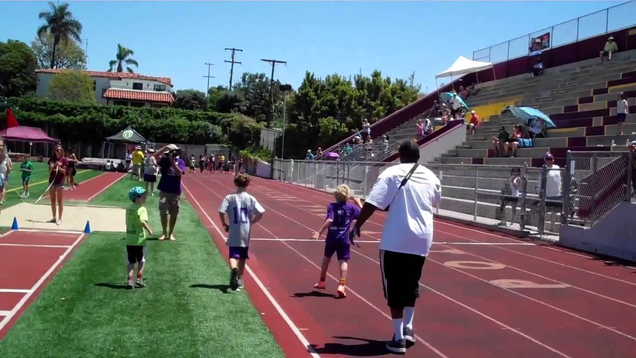 Parker's First Track Meet