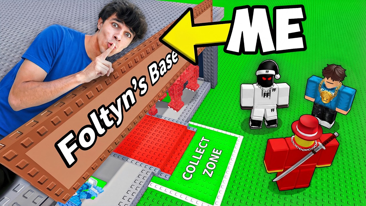 Sneaking Into YOUTUBERS PRIVATE SERVER'S In Steal A Brainrot!