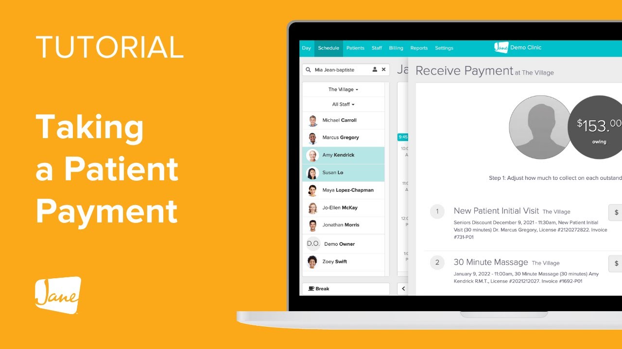 Tutorial | Taking a Patient Payment