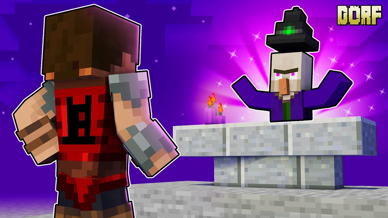 Die beschworene Hexenrüstung 🏡 Minecraft Dorf