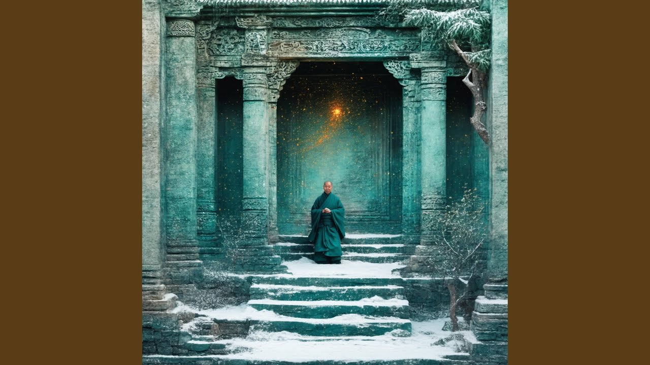 南龙兴寺残雪