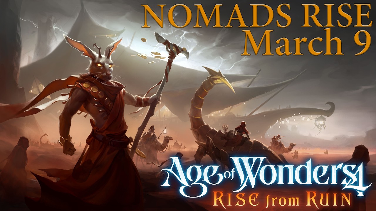 The Nomads Are Coming To Conquer & Scavenge! | Age Of Wonders 4 Rise From Ruin