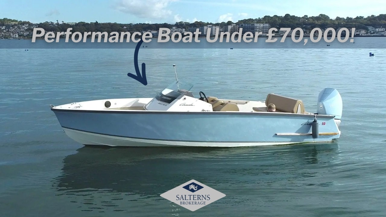 Экскурсионный катер Cormate Utility 23 | Высокопроизводительный катер стоимостью менее 70 000 фун...