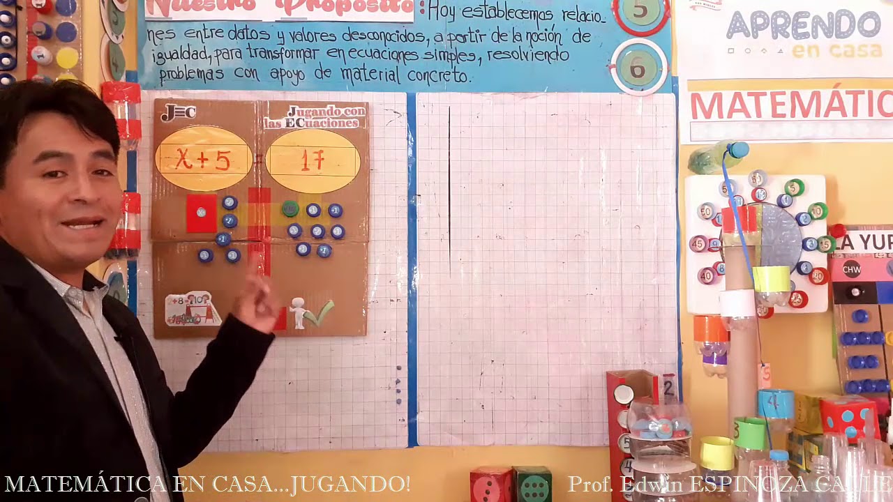 MATEMÁTICA EN CASA...JUGANDO!: 5°-6° PRIMARIA:ECUACIONES