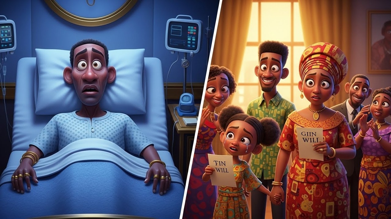 Billionaire Pretends To Be Sick To Test His Family | #folklore #africanfolktale #story