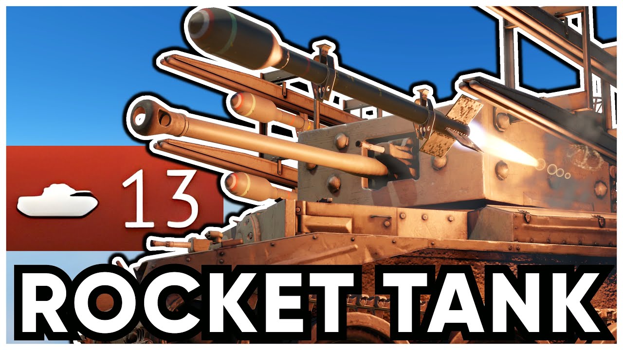 War Thunder's Goofiest Rocket Tank