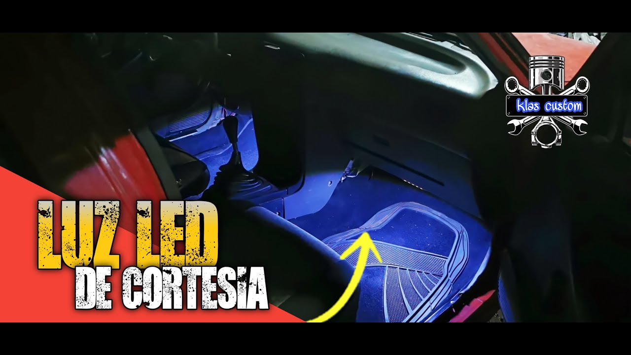 COMO INSTALAR LUCES LED DE CORTESIA FÁCIL Y RAPIDO |URIEL KLAS | NISSAN B13