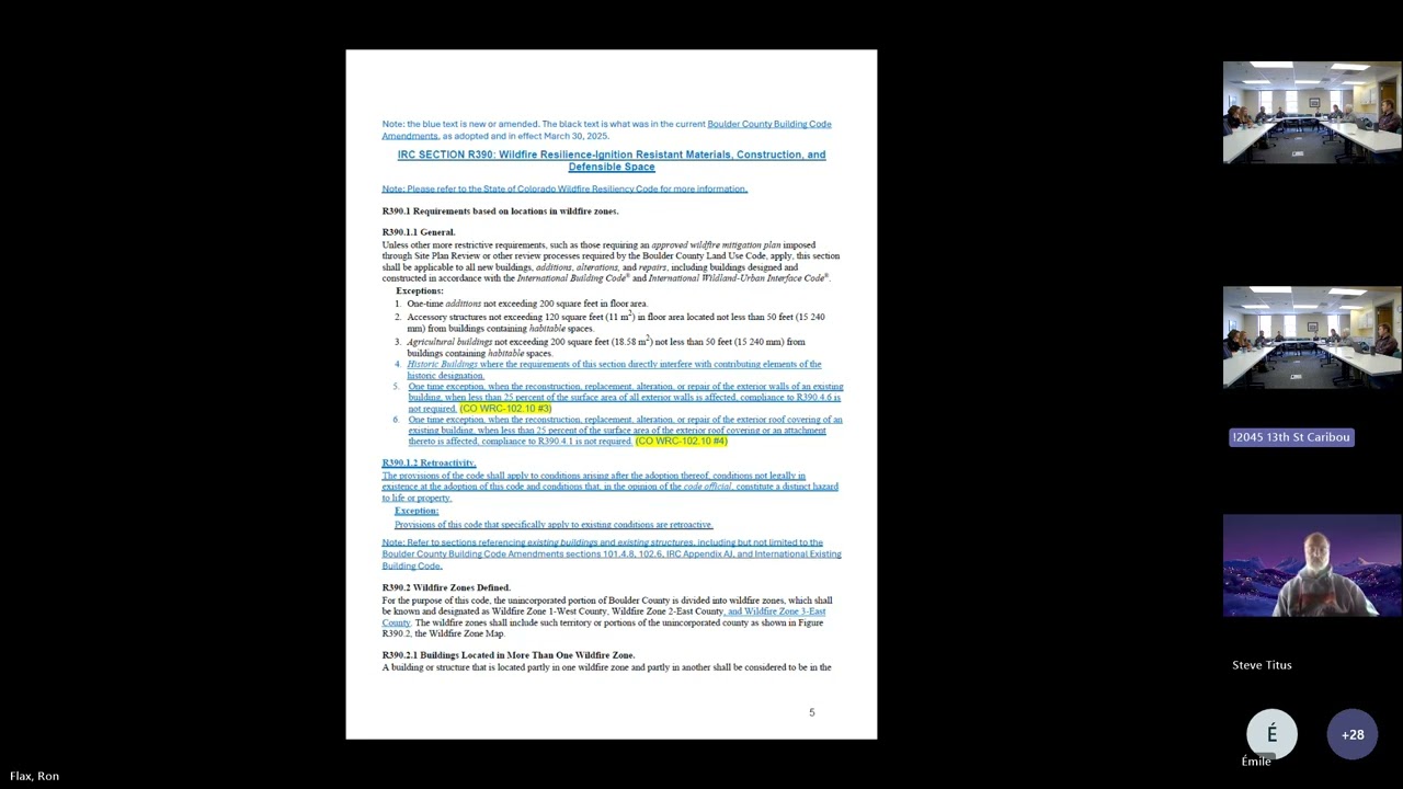 Boulder County Board of Review Public Meeting, Feb. 19, 2026