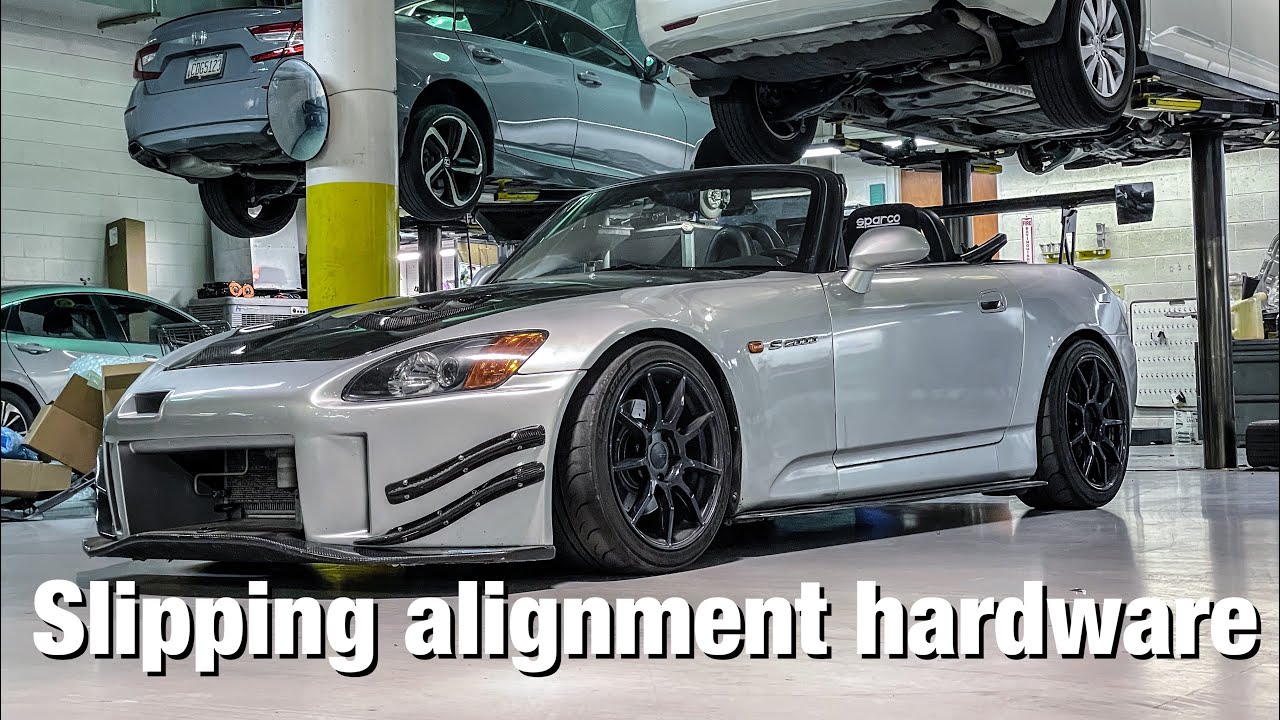 Alignment Keeps Slipping On My S2000