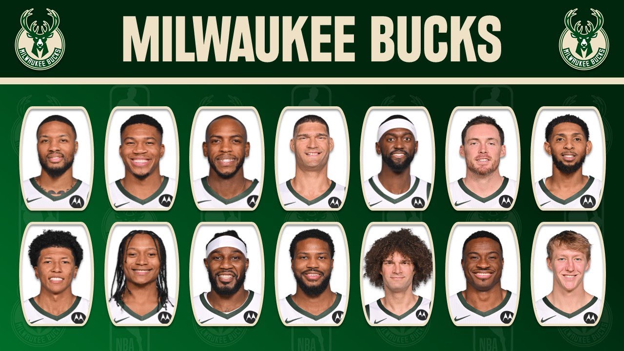 Milwaukee BUCKS Roster 2023/2024 - Player Lineup Profile Update as of October 18
