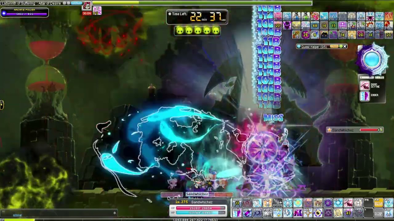 Maplestory [Reboot] weak lumi does vhilla liberation + gear update