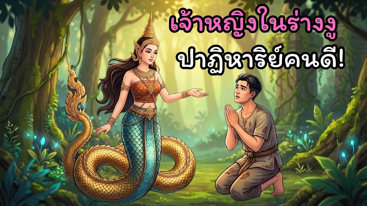 ปาฏิหาริย์แห่งความดี: ชายยากจนผู้ช่วยชีวิตงู สู่การพบรักเจ้าหญิงงูแสนสวย!