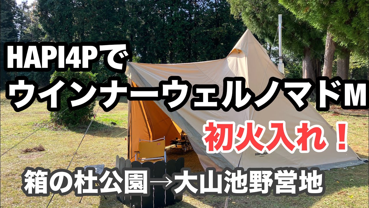 20231118～19 HAPI4PにWINNERWELL Nomad View Mインストールして初火入れしてみた！