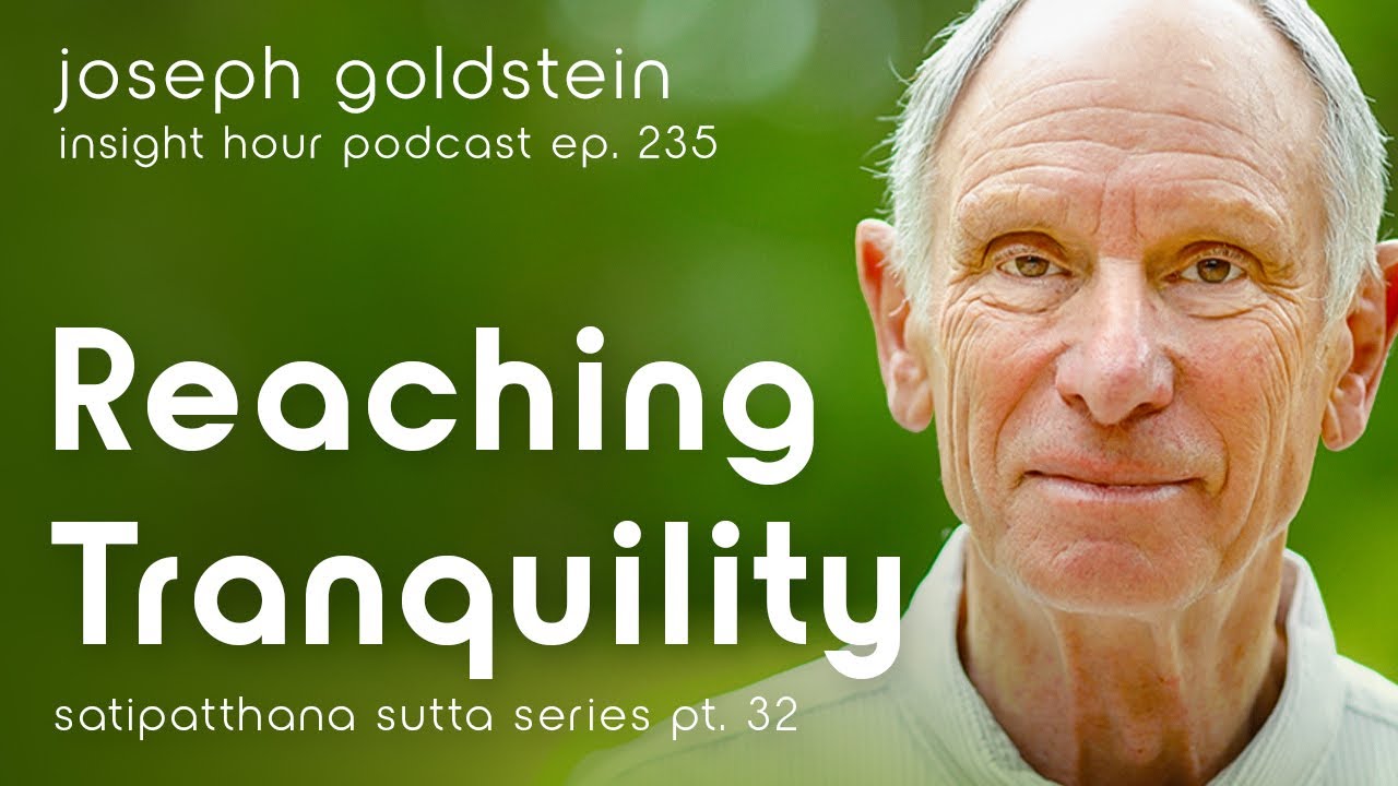 Joseph Goldstein on Reaching Tranquility with Buddhist Practice – Insight Hour Ep. 235 – SSS Pt. 32