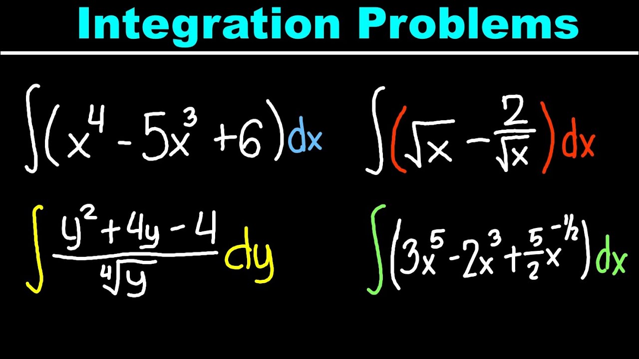 Integration - Simple Power Practice Problems
