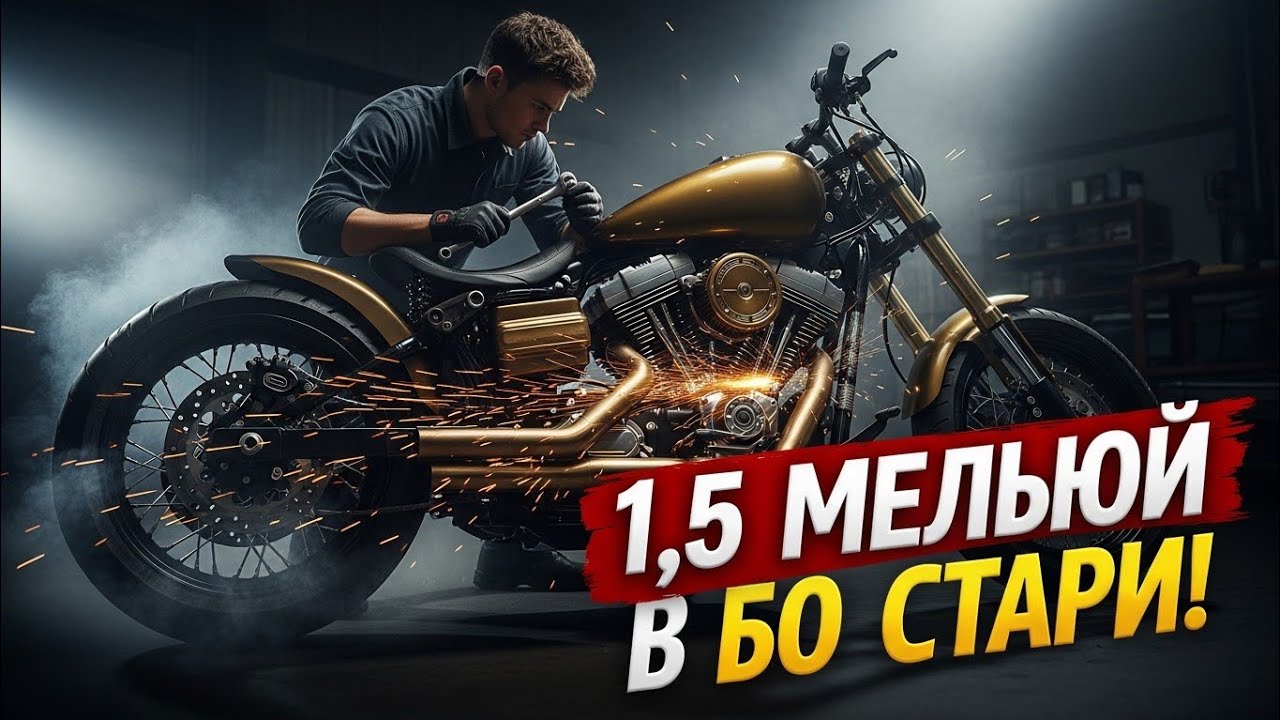 ЭТОТ HARLEY НЕ МОГ ПОЧИНИТЬ НИКТО — КРОМЕ НЕГО!