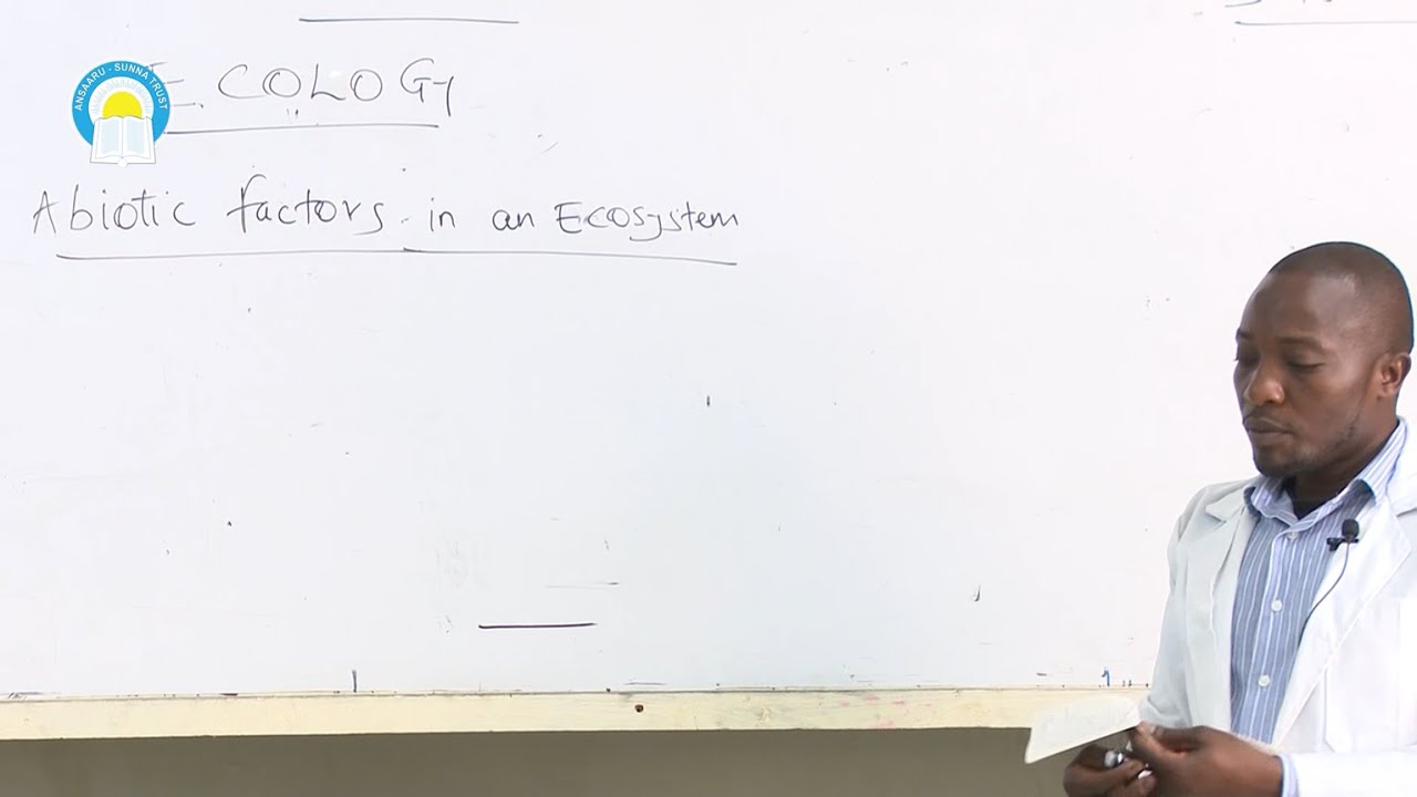 Форма 3 – Биология – Тема: Экология – Урок 2; (Абиотические факторы в экосистеме), Автор: Фрэнсис