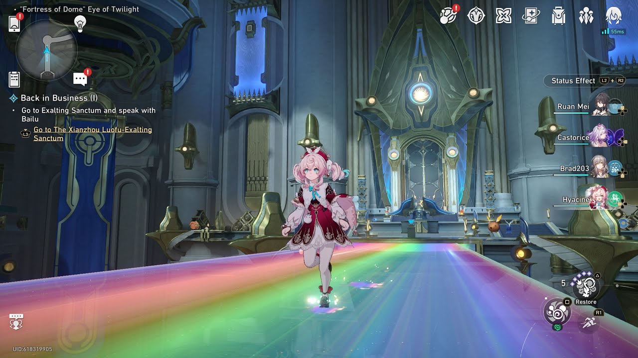 Fortress of Dome Eye of Twilight 100% Exploration Guide W/Timestamps || Honkai: Star Rail
