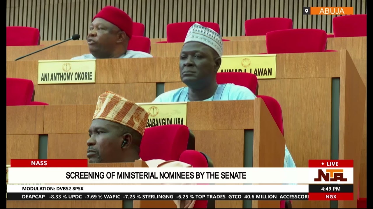 Senate Screens Ministerial Nominees Dr Suwaiba Ahmad