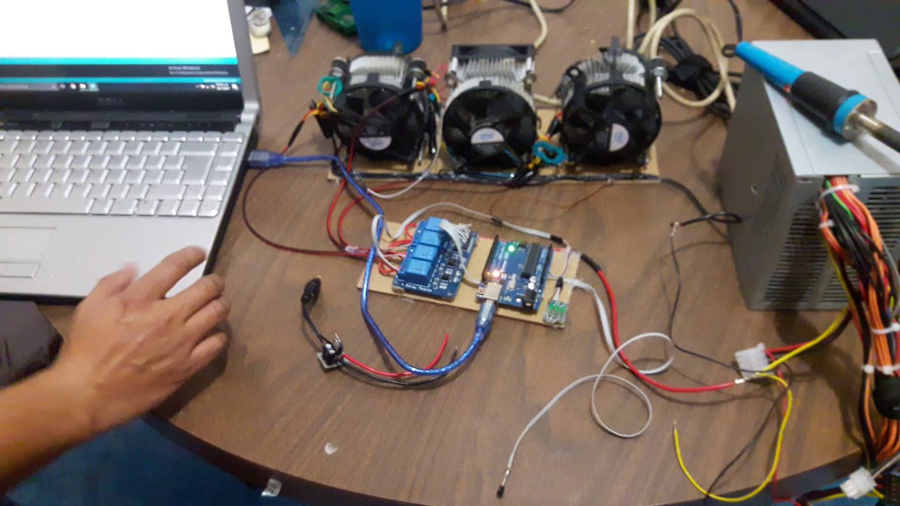 Sistema de Enfriamiento/3 Celdas Peltier/Arduino