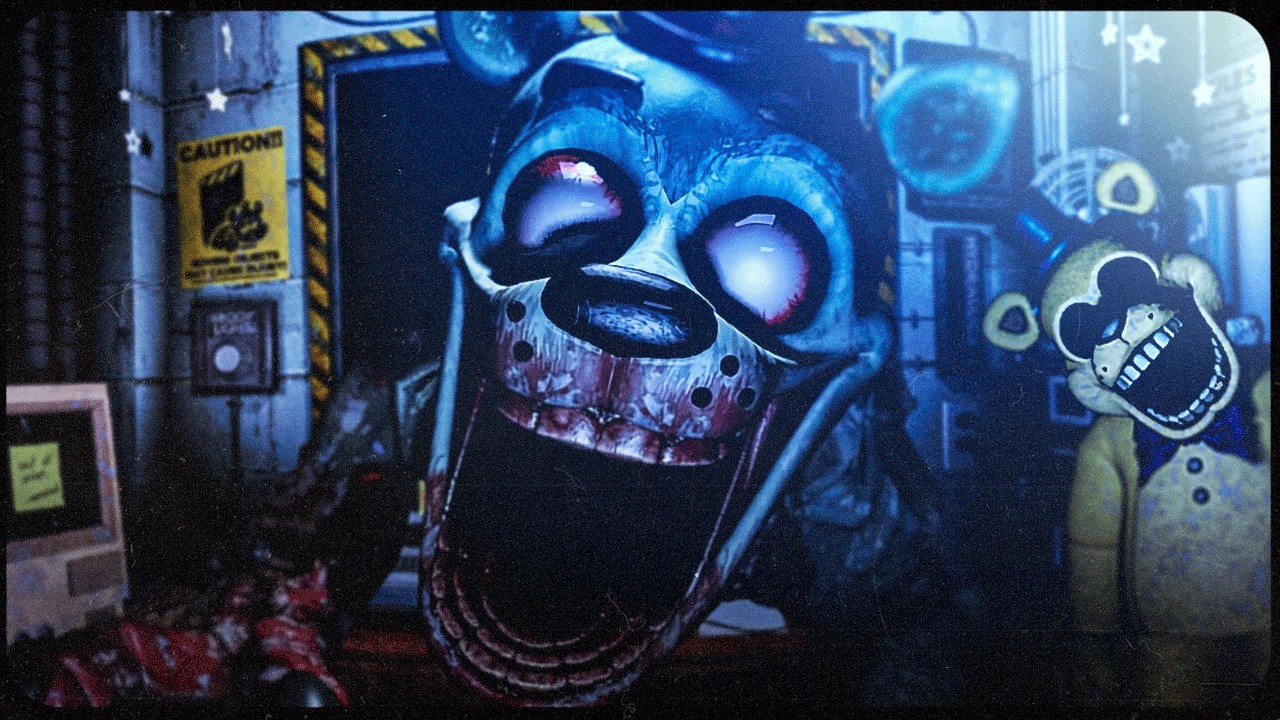 Esse FNAF é um Vírus que DESTRÓI tudo... A História de Graveyard Shift at Freddy's