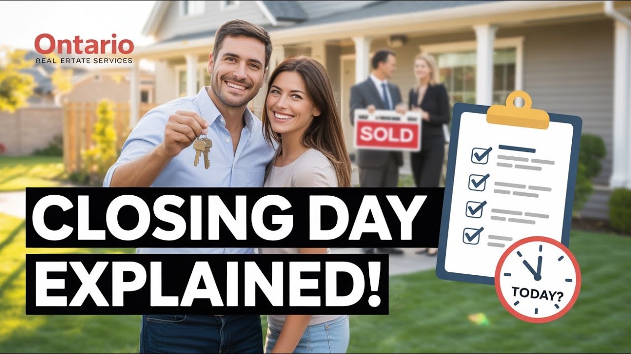 What Happens on Closing Day in Ontario? Step-by-Step Guide for First-Time Buyers.@ravishinghomes1