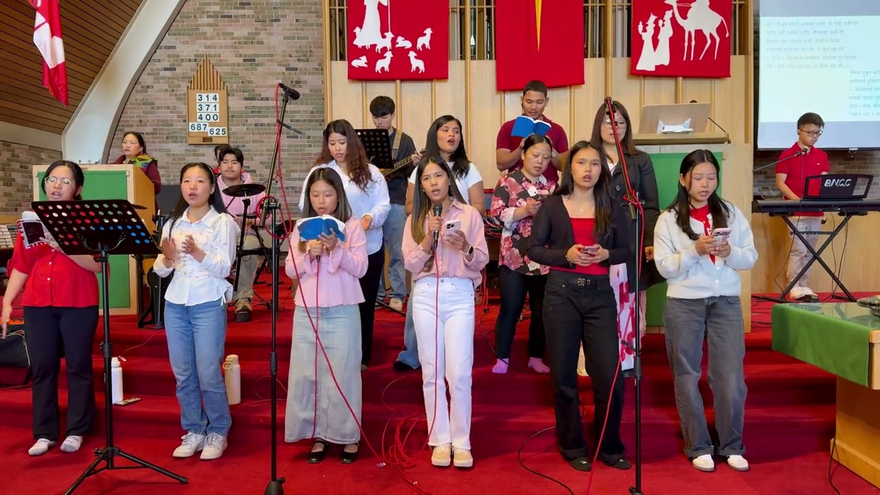 Sunday Service ABNCC Ottawa on February 8,2026  नेपाली ख्रीष्टीय गान गाउँदै ए.बी.एन.सी.सी युवाहरू