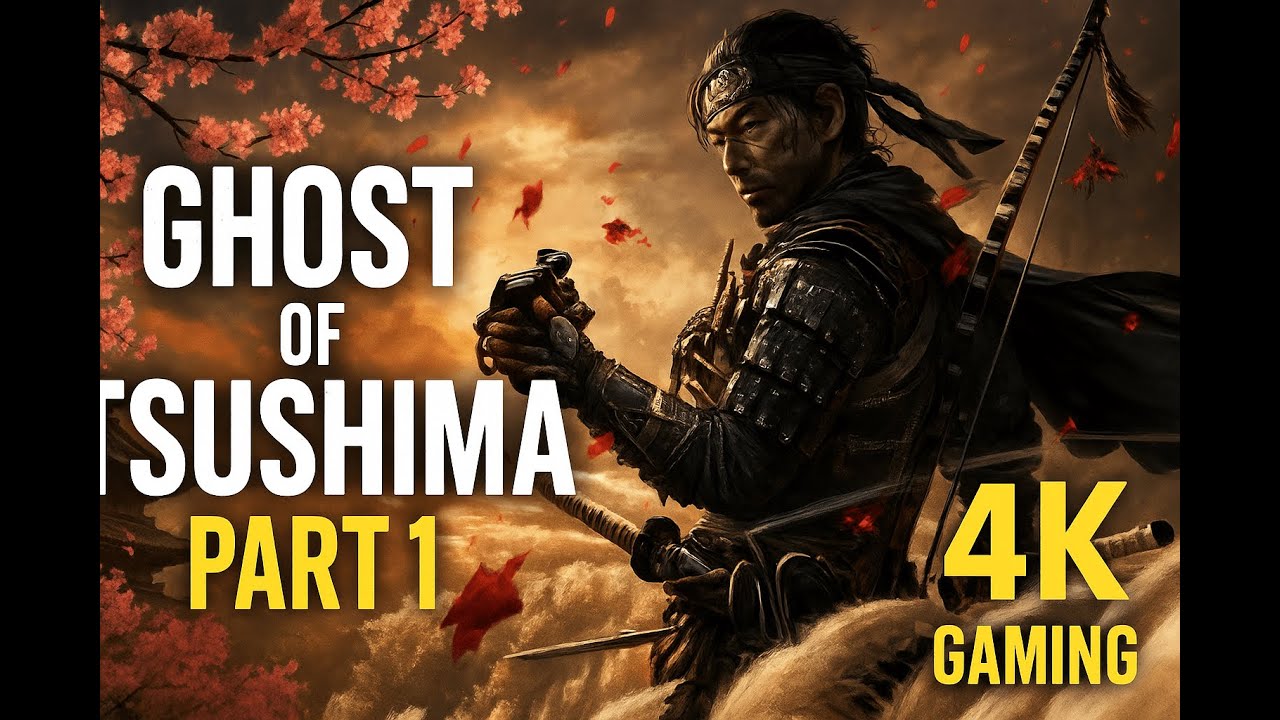 Ghost of Tsushima Part 1 — Epic 4K Gameplay & Story Walkthrough (Ultra HD)
