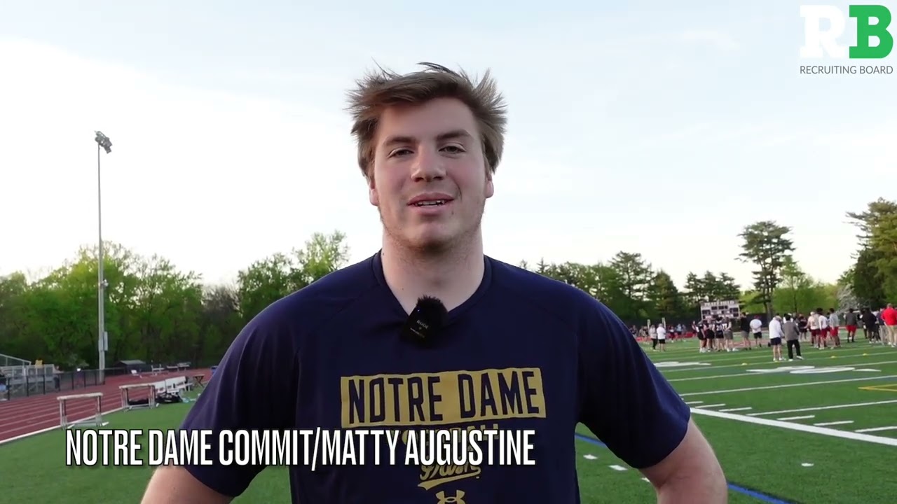 Matty Augustine: Why He Committed to Notre Dame/Blake Hebert