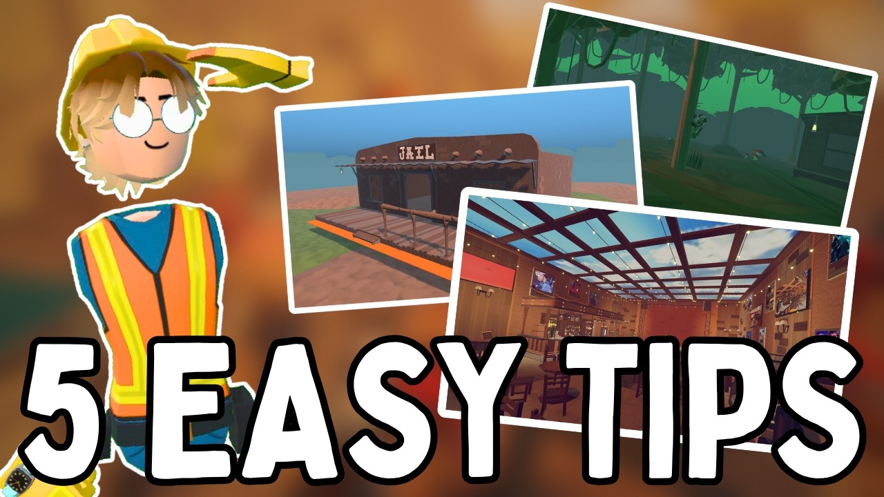 5 SUPER SIMPLE Rec Room Building Tips (For Beginners) || Rec Room Tutorial