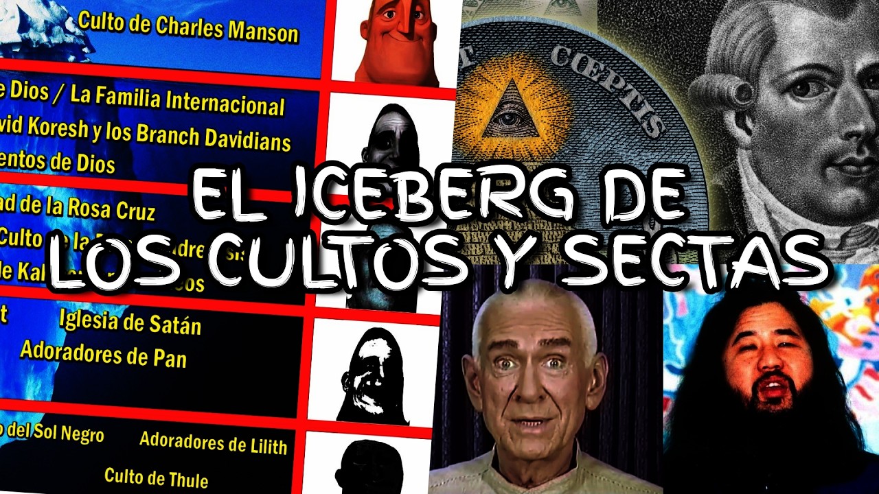 El Iceberg de los Cultos y Sectas (Explicado; Teorias y hechos)