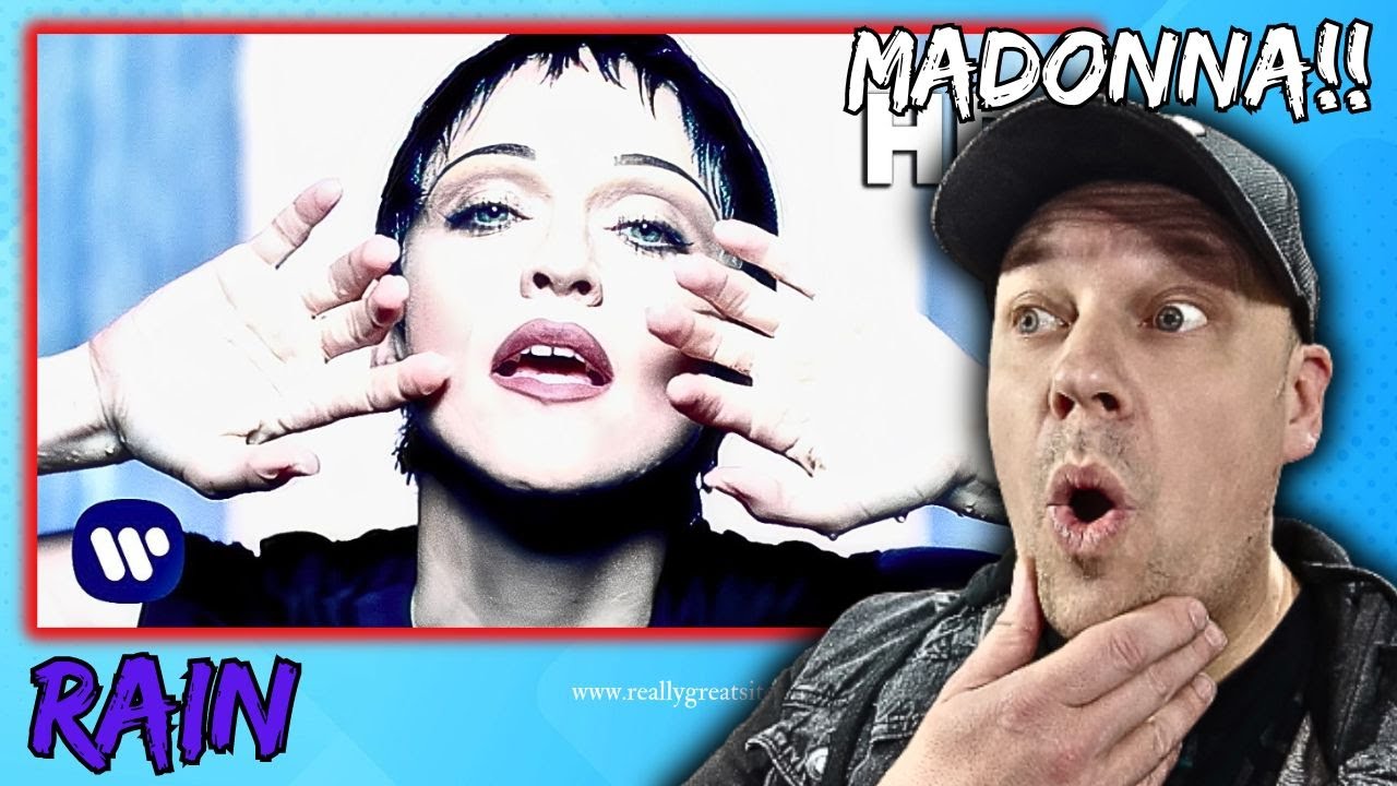 MADONNA | Rain [ First Time Reaction ]