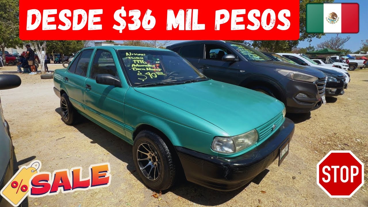 Puro auto NISSAN en venta TSURU, NISSAN D21, URVAN, FRONTIER DESDE $36 MIL PESOS-Tianguis de autos