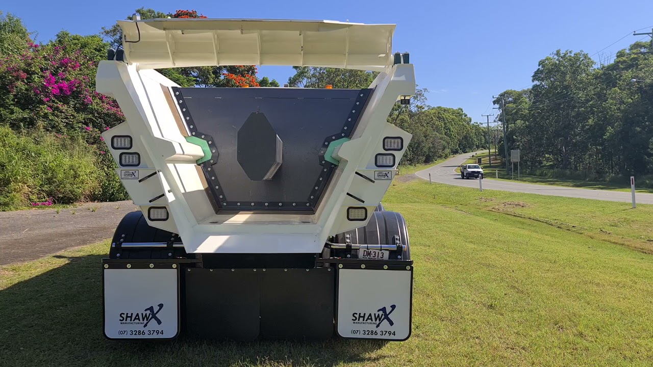 ShawX Asphalt EjectX Plough Movement & Tailgate locks