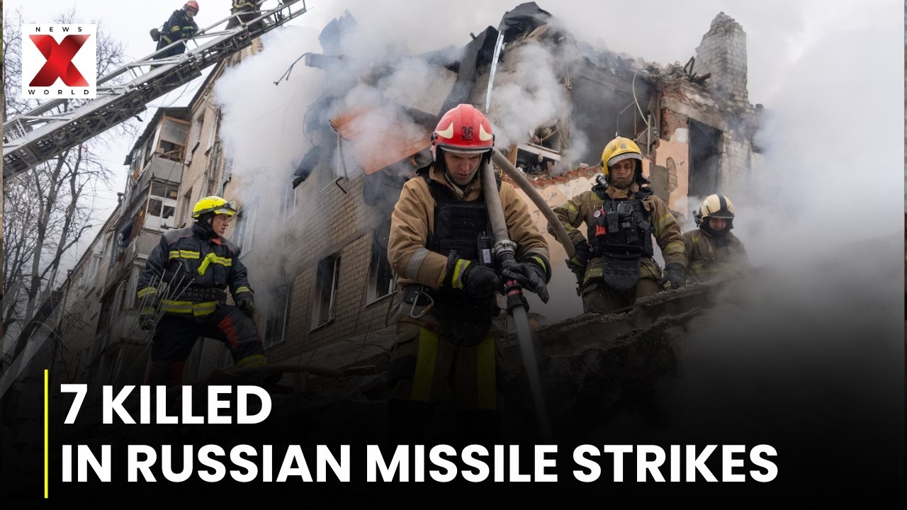 В результате ракетных ударов России по украинским городам погибли 7 человек, в том числе двое дет...
