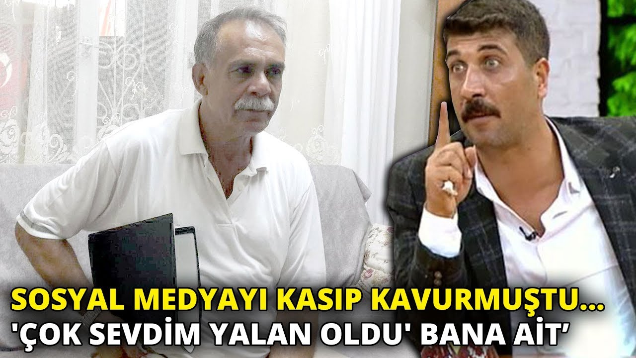 Sosyal medyayı kasıp kavurmuştu... Aşık Hüseyin Akan: 'Çok Sevdim Yalan Oldu' bana ait