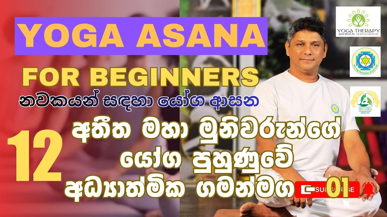 Yogasana for begınners 12 Spiritual Journey 1 - නවකයන් සඳහා යෝග ආසන 12 ආධ්‍යාත්මික ගමන 1